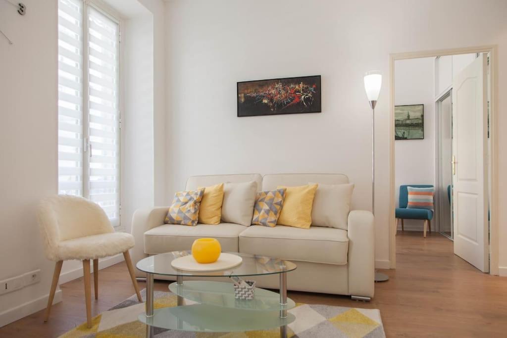 #28 1 Bdr Flat Ac Balcony Hper Central 10Mins To Beach & Old Town Nice Eksteriør bilde