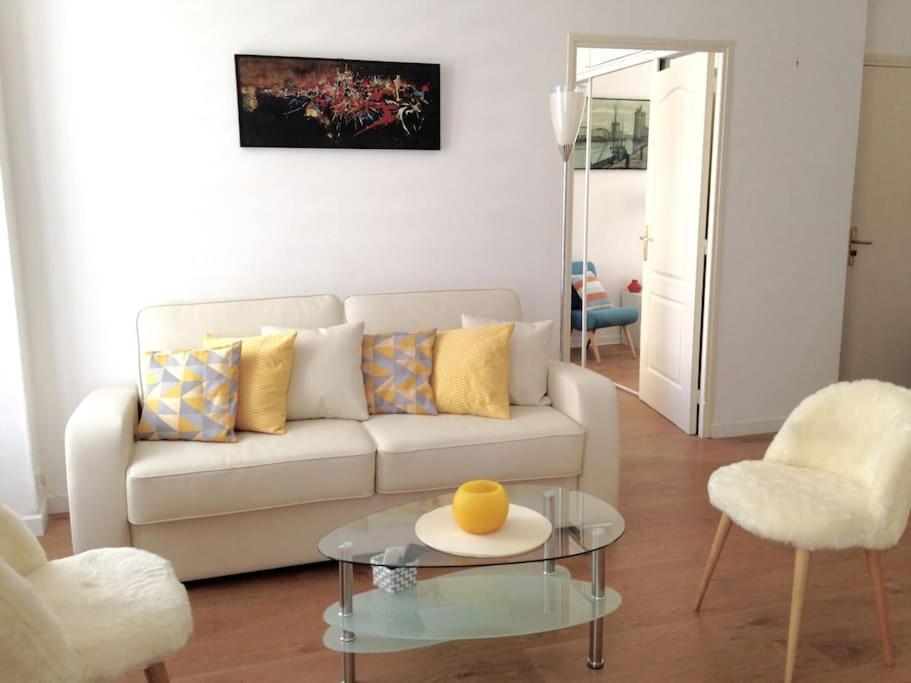 #28 1 Bdr Flat Ac Balcony Hper Central 10Mins To Beach & Old Town Nice Eksteriør bilde