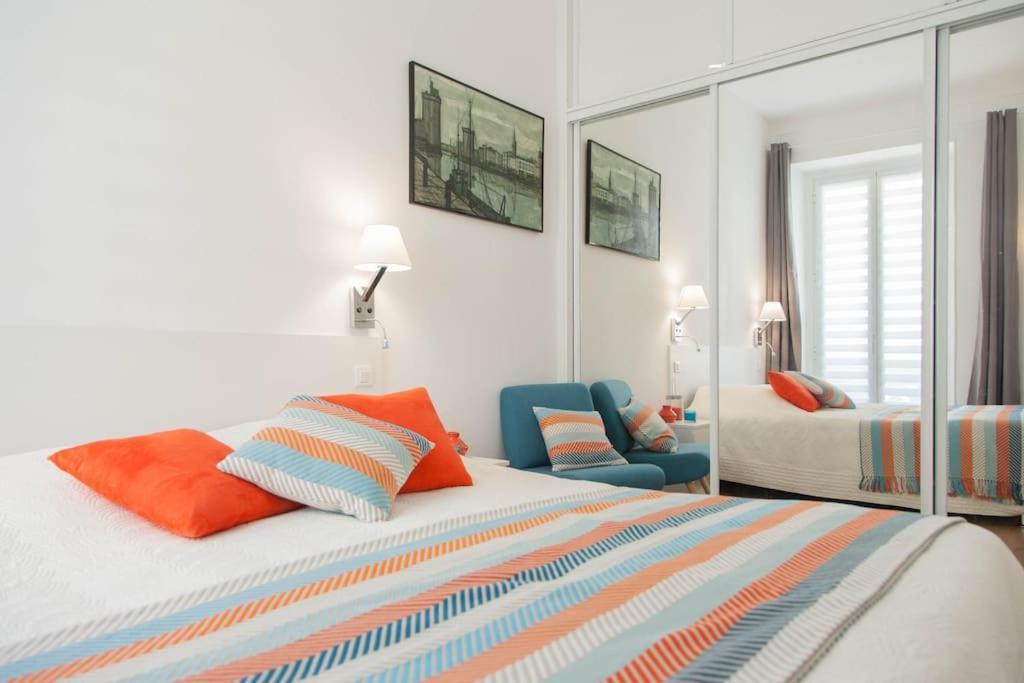 #28 1 Bdr Flat Ac Balcony Hper Central 10Mins To Beach & Old Town Nice Eksteriør bilde